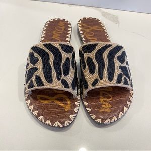 Sam Edelman Gunner Beaded Slide Sandals